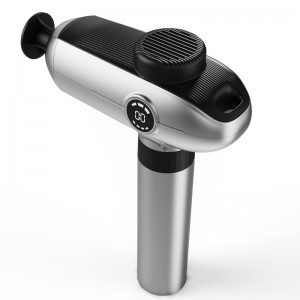 العضلات العميقة الأنسجة الإيقاعية الكهربائية اللفافة اللفافة الصغيرة اللفافة بندقية شحن مدلك العضلات لتخفيف الآلام ، والعلاج الإيقاعي باليد.